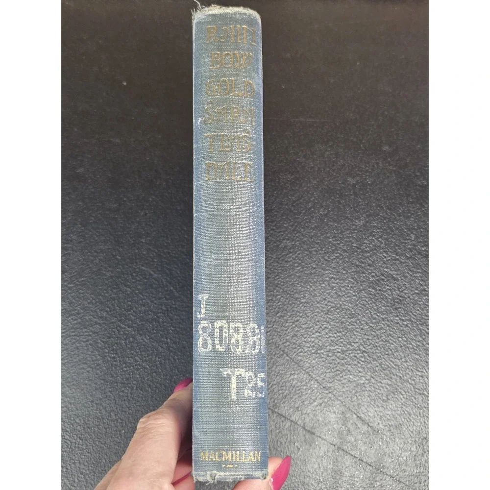 Vintage 1936 Rainbow Gold Poems Old & New for Boys & Girls by Sara Teasdale‎